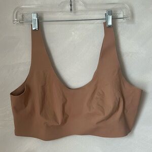 Knix LuxeLift Pullover XL beige nude wireless fits 38A 38B 38C